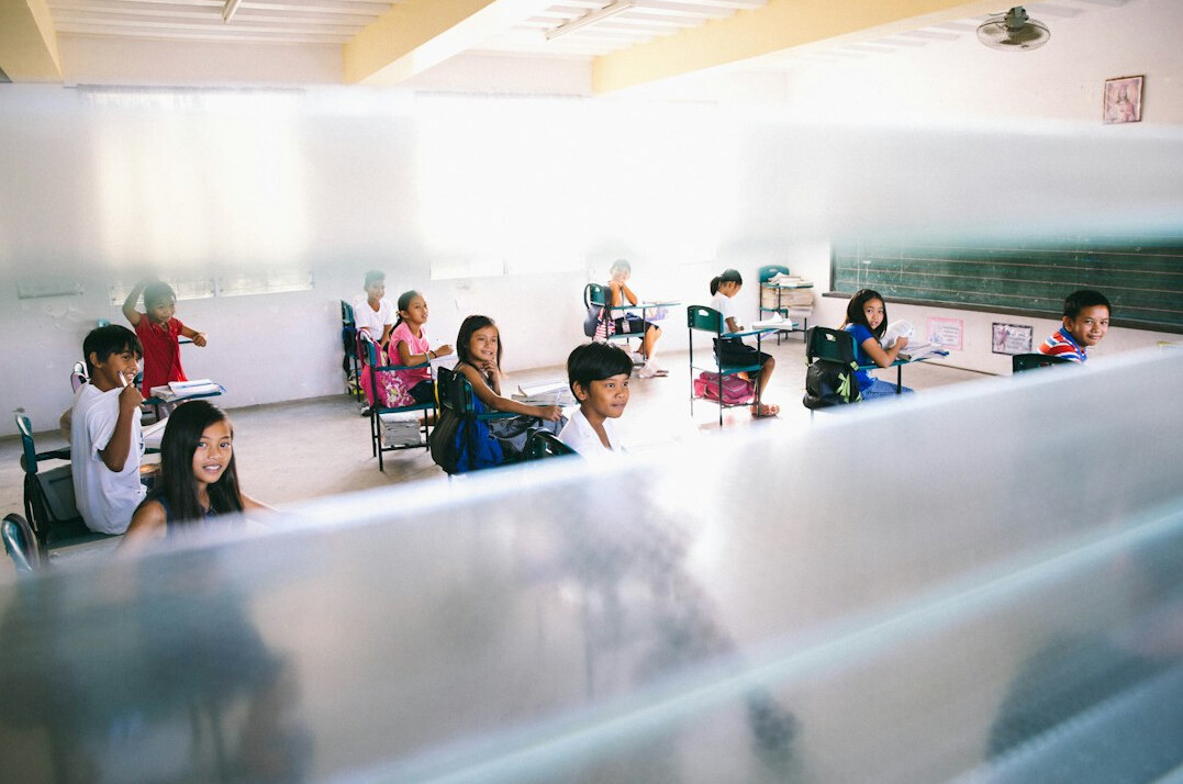 healthcare professionals in classroom