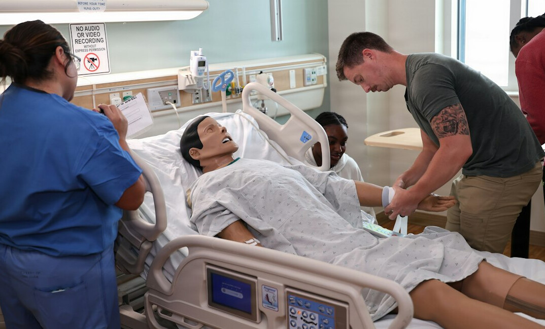 nurse training with technology